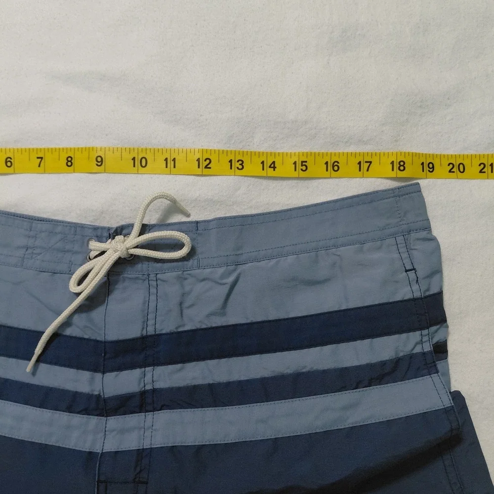 Polo Sport Ralph Lauren Swim Trunks Mens Large Striped Board Shorts Colorblock